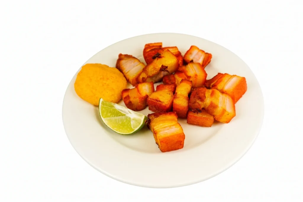 Chicharron con Arepita