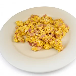 Huevos Revueltos con Jamón